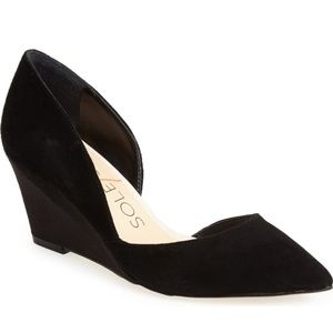 Sole Society Jillian d'Orsay Wedge Suede